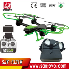 Nouvelle arrivee! VR Lunettes drone Soutien Wifi FPV Drone Quadcopter avec caméra HD profiter ultime expérience visuelle SJY-1331W